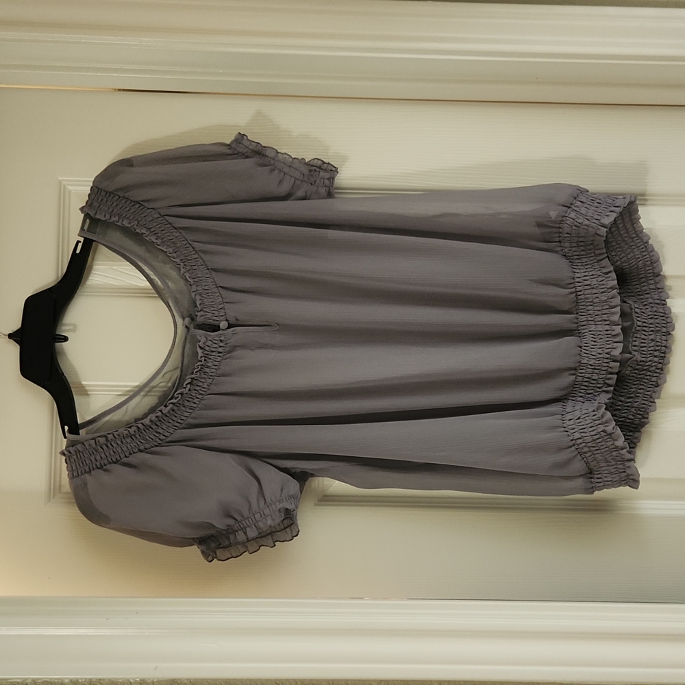 Gray Express Top